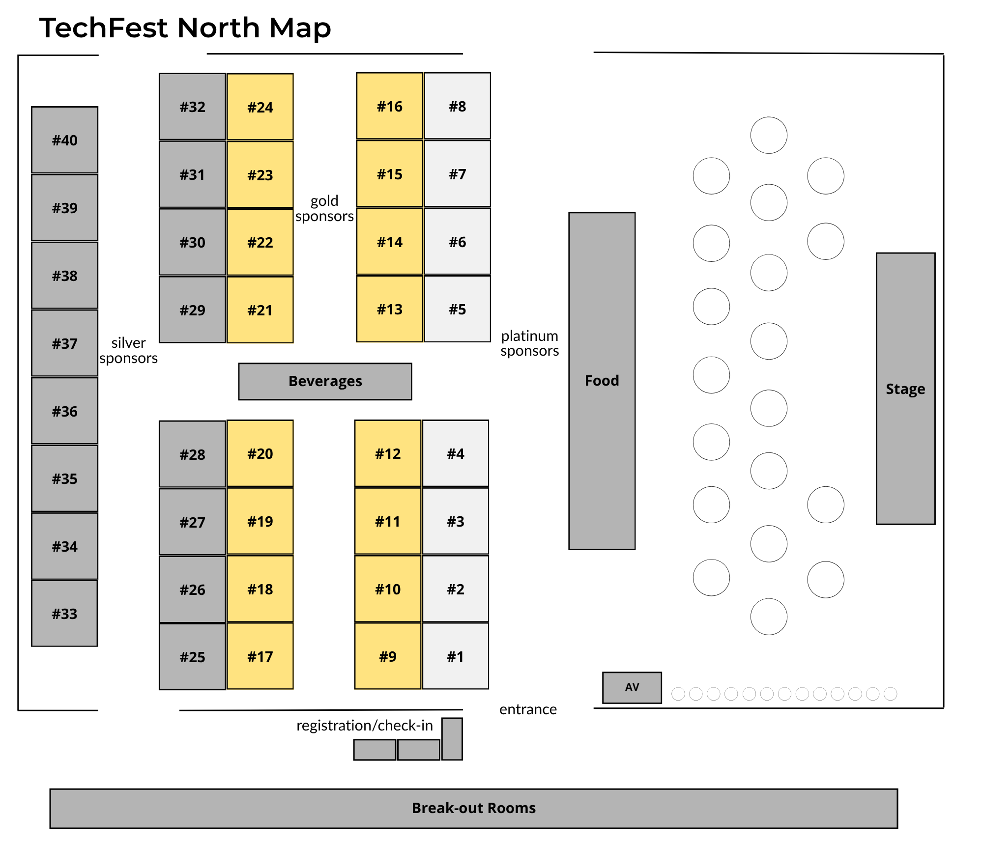TechFest North Map 2026